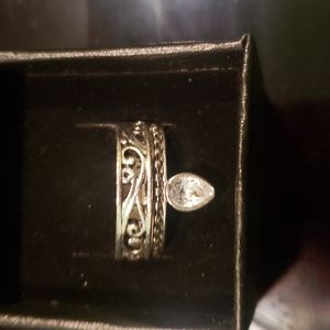 Bohemian style stacking rings